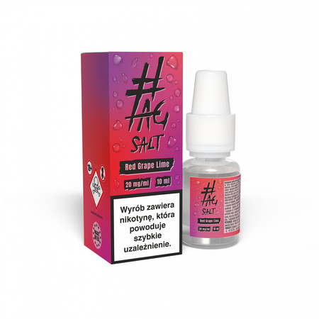 E-liquid #TAG Salt Drinks 10ml - Red Grape Lime 20mg