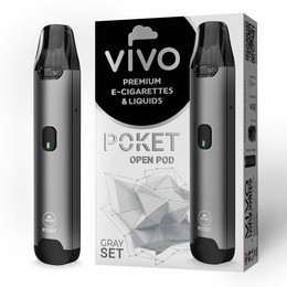 E-Cigaretta POD VIVO Poket Open Grey