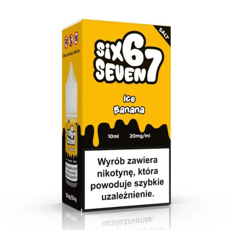 E-Liquid Six Seven Salt 10ml - Ice Banana 20mg