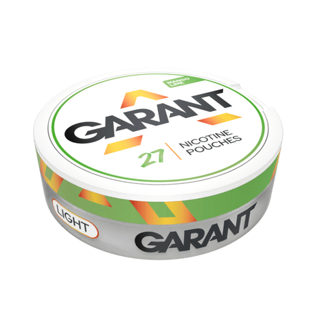 10 X Nicotine pouches GARANT (Grant) Regular - Mango Lime 20mg