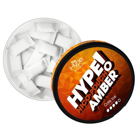 Pliculețe cu nicotină Hype Amber - Cola Ice 4/5