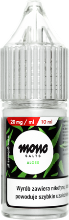 E-liquid MONO Salt 10ml - Aloe 20mg