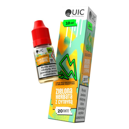 Liquid QUIC Salt 10ml - Zielona Herbata z Cytryną 20mg