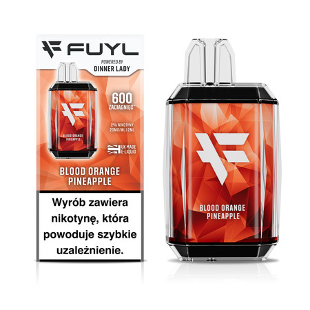Disposable E-Cigarette FUYL Blood Orange Pineapple 20mg