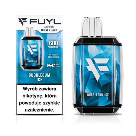 Eldobható e-cigaretta FUYL Bubblegum Ice 20mg