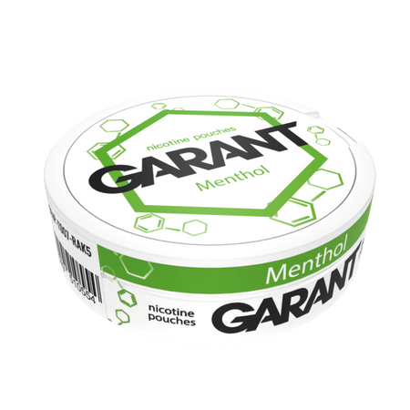 Nicotine Pouche GARANT (Grant) Molecule - Menthol 20mg