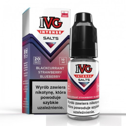 Жидкость IVG Intense Salt 10ml - Blackcurrant Strawberry Blueberry 20mg