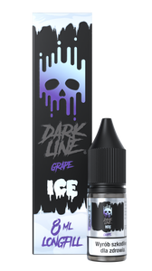 Longfill Dark Line Ice 8ml - Grape