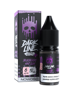 Liquid Dark Line Nicotine+ 10ml - Blueberry Mint Gum 06mg