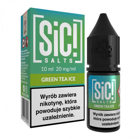 E-liquid SIC! Salt 10ml - Green Tea Ice 20mg