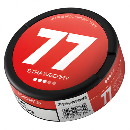 Saszetki nikotynowe 77 Strawberry 10,4mg