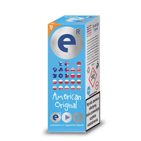 E-liquid E 10ml - American Origin 19mg