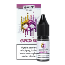 Liquid Dark Line Black Edition Salt 10ml - Grape Tea Ice 20mg