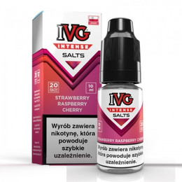 Liquid IVG Intense Salt 10ml - Strawberry Raspberry Cherry 20mg