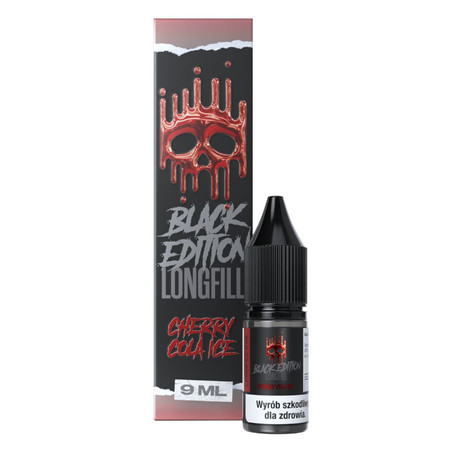 Longfill Dark Line Black Edition 9ml - CHERRY COLA ICE
