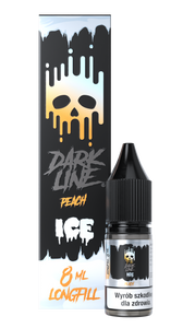 Longfill Dark Line Ice 8ml - Peach
