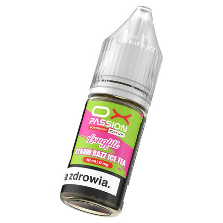 Longfill OX Passion 10ml - Strawberry Razz Ice Tea