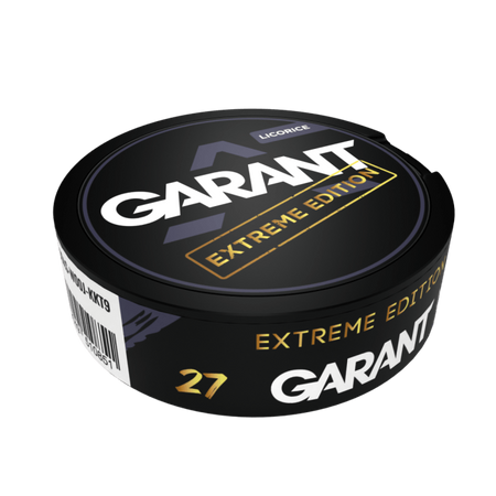 Nicotine pouches GARANT (Grant) Extreme - Licorice 50mg