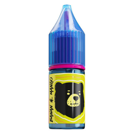 Longfill Go Bears Frux 9ml - Banán Mango