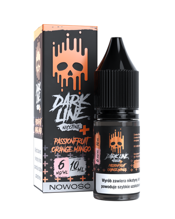 E-liquid Dark Line Nicotine+ 10ml - Passionfruit Orange Mango 06mg