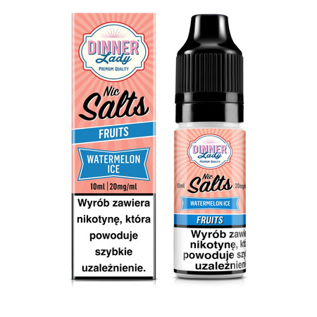 E-liquid Dinner Lady 10ml - Watermelon Ice 20mg