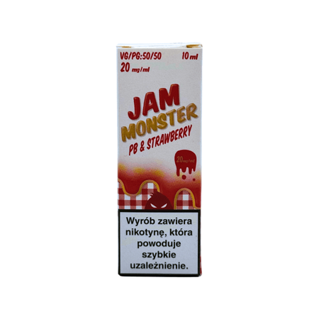 E-liquid MVL 10ml - Jam Monster - Peanut Strawberry 20mg