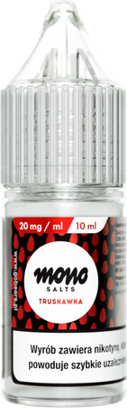 Liquid MONO Salt 10ml - Truskawka 20mg