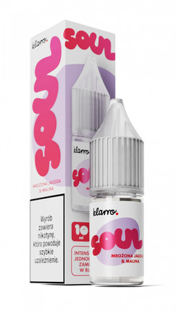 E-liquide Klarro Soul Salt 10ml - Mrożona Jagoda Malina 20mg
